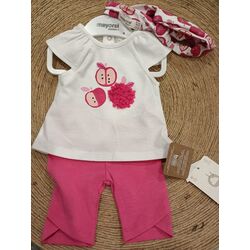 1763 Conjunto leggins Capri mayoral. ROPA PARA BEBES ,PREMAMA Y COLEGIAL - DE 0 5 AÑOS INFANTIL VERANO RECIEN NACIDO MAYORAL 0-1