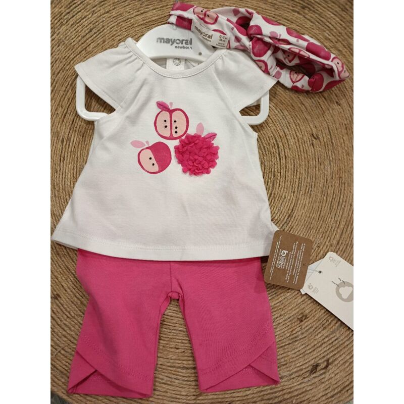 1763 Conjunto leggins Capri mayoral. ROPA PARA BEBES ,PREMAMA Y COLEGIAL - DE 0 5 AÑOS INFANTIL VERANO RECIEN NACIDO MAYORAL 0-1