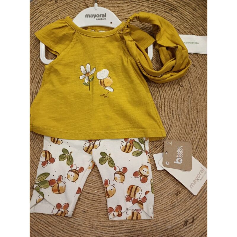 1763 Conjunto leggins Capri mayoral. ROPA PARA BEBES ,PREMAMA Y COLEGIAL - DE 0 5 AÑOS INFANTIL VERANO RECIEN NACIDO MAYORAL 0-1