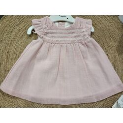 1846 VESTIDO NIDO MAYORAL. ROPA PARA BEBES ,PREMAMA Y COLEGIAL - DE 0 5 AÑOS INFANTIL VERANO RECIEN NACIDO MAYORAL 0-1 55 CM .