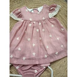 1848 Vestido braguita Mayoral. ROPA PARA BEBES ,PREMAMA Y COLEGIAL - DE 0 5 AÑOS INFANTIL VERANO RECIEN NACIDO MAYORAL 0-1 55 CM
