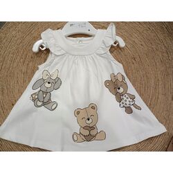 1852 Vestido punto Mayoral. ROPA PARA BEBES ,PREMAMA Y COLEGIAL - DE 0 5 AÑOS INFANTIL VERANO RECIEN NACIDO MAYORAL 0-1 55 CM .