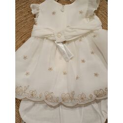 1856 Vestido cenefa ceremonia Mayoral. ROPA PARA BEBES ,PREMAMA Y COLEGIAL - DE 0 5 AÑOS INFANTIL VERANO RECIEN NACIDO MAYORAL