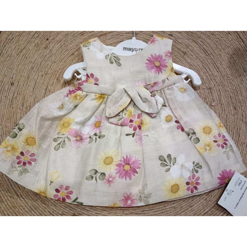 1863 vestido estampado ceremonia mayoral. ROPA PARA BEBES ,PREMAMA Y COLEGIAL - DE 0 5 AÑOS INFANTIL VERANO RECIEN NACIDO