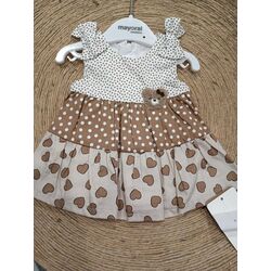 1868 vestido combinado mayoral. ROPA PARA BEBES ,PREMAMA Y COLEGIAL - DE 0 5 AÑOS INFANTIL VERANO RECIEN NACIDO MAYORAL 0-1 55