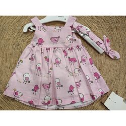 1873 vestido y diadema mayoral. ROPA PARA BEBES ,PREMAMA Y COLEGIAL - DE 0 5 AÑOS INFANTIL VERANO RECIEN NACIDO MAYORAL 0-1 55