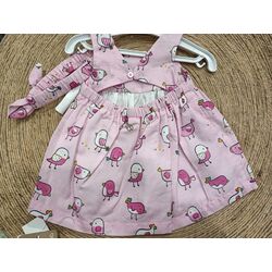 1873 vestido y diadema mayoral. ROPA PARA BEBES ,PREMAMA Y COLEGIAL - DE 0 5 AÑOS INFANTIL VERANO RECIEN NACIDO MAYORAL 0-1 55