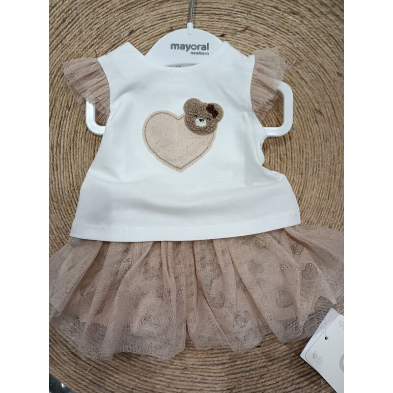 1874 conjunto falda tul mayoral. ROPA PARA BEBES ,PREMAMA Y COLEGIAL - DE 0 5 AÑOS INFANTIL VERANO RECIEN NACIDO MAYORAL 0-1 55