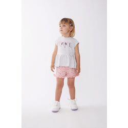 251003 CONJUNTO NIÑA PANTALON CORTO Y CAMISETA STREET MONKEY. ROPA PARA BEBES ,PREMAMA Y COLEGIAL - DE 0 5 AÑOS INFANTIL VERANO