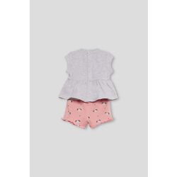 251003 CONJUNTO NIÑA PANTALON CORTO Y CAMISETA STREET MONKEY. ROPA PARA BEBES ,PREMAMA Y COLEGIAL - DE 0 5 AÑOS INFANTIL VERANO