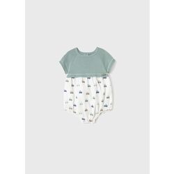 1604 Pelele tricot planta mayoral. ROPA PARA BEBES ,PREMAMA Y COLEGIAL - DE 0 5 AÑOS INFANTIL VERANO RECIEN NACIDO MAYORAL 0-1