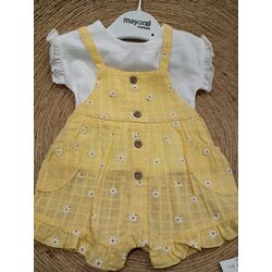 1662 Conjunto peto camisa mayoral. ROPA PARA BEBES ,PREMAMA Y COLEGIAL - DE 0 5 AÑOS INFANTIL VERANO RECIEN NACIDO MAYORAL 0-1