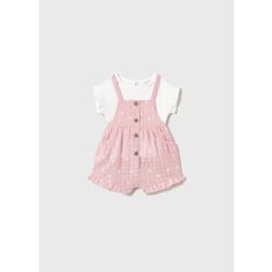 1662 Conjunto peto camisa mayoral. ROPA PARA BEBES ,PREMAMA Y COLEGIAL - DE 0 5 AÑOS INFANTIL VERANO RECIEN NACIDO MAYORAL 0-1