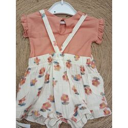 1662 Conjunto peto camisa mayoral. ROPA PARA BEBES ,PREMAMA Y COLEGIAL - DE 0 5 AÑOS INFANTIL VERANO RECIEN NACIDO MAYORAL 0-1