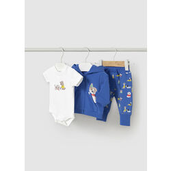 1802 Chandal 3 piezas camiseta Mayoral. ROPA PARA BEBES ,PREMAMA Y COLEGIAL - DE 0 5 AÑOS INFANTIL VERANO NIÑO Conjuntos . Color