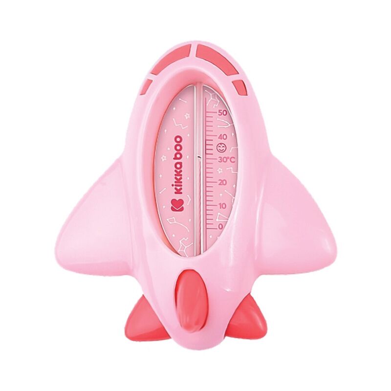 31405010023 Termómetro de baño Plane Rosa KIKKABOO. PUERICULTURA Y COMPLEMENTOS PARA BEBES - BAÑO TERMOMETROS . Color Rosa. 