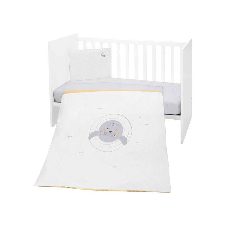 41101030183 Juego de cama 3 piezas Seally Me KIKKABOO. MOBILIARIO Y DECORACION PARA BEBE - ROPA CUNA MINICUNA SABANAS EDREDONES