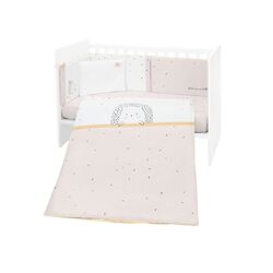 41101060134 Juego de cama 6 piezas 60/120 Hedge-hugs KIKKABOO. MOBILIARIO Y DECORACION PARA BEBE - ROPA CUNA MINICUNA EDREDONES