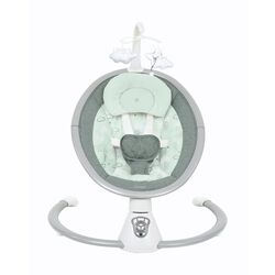 Columpio eléctrico de lado a lado Twiddle Menta KIKKABOO. PUERICULTURA Y COMPLEMENTOS PARA BEBES - CASA HAMACAS, COLUMPIOS