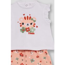 251020 CONJUNTO NIÑA DE CAMISETA Y PANTALON CORTO STREET MONKEY. ROPA PARA BEBES ,PREMAMA Y COLEGIAL - DE 0 5 AÑOS INFANTIL