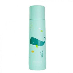 89616  Termo de 500ml whaley Miniland. PUERICULTURA Y COMPLEMENTOS PARA BEBES - COMIDA TERMOS RECIPIENTES . Color AZUL