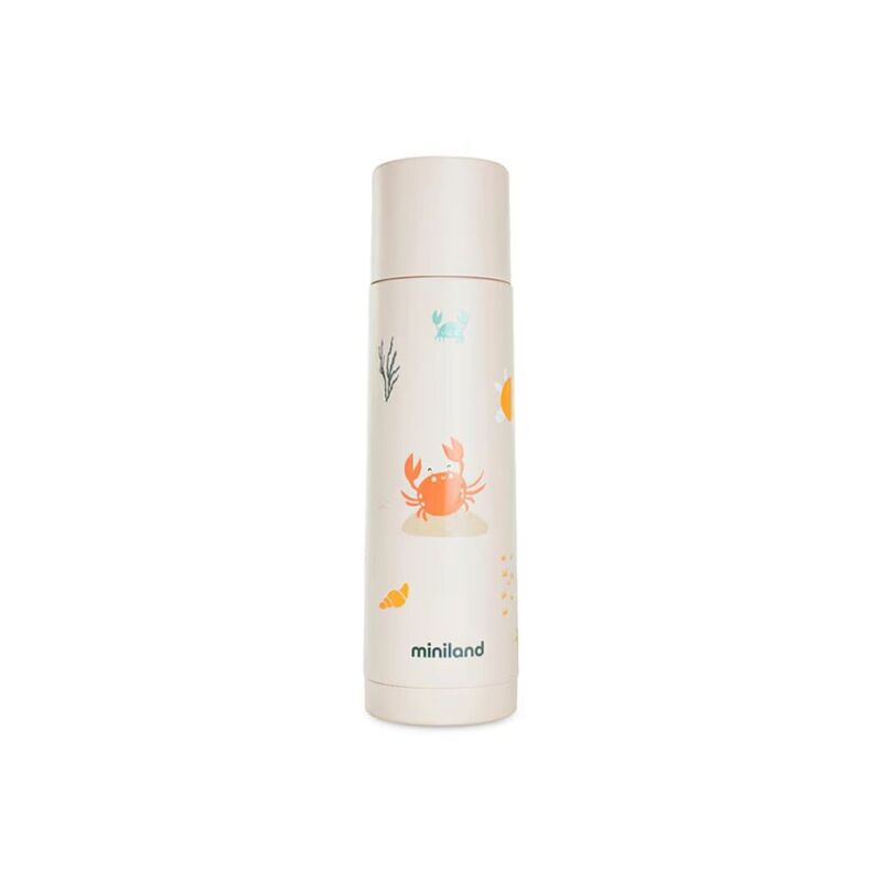 89641 THERMY 500ML CRABSY MINILAND. PUERICULTURA Y COMPLEMENTOS PARA BEBES - COMIDA TERMOS RECIPIENTES . Color Beige. 