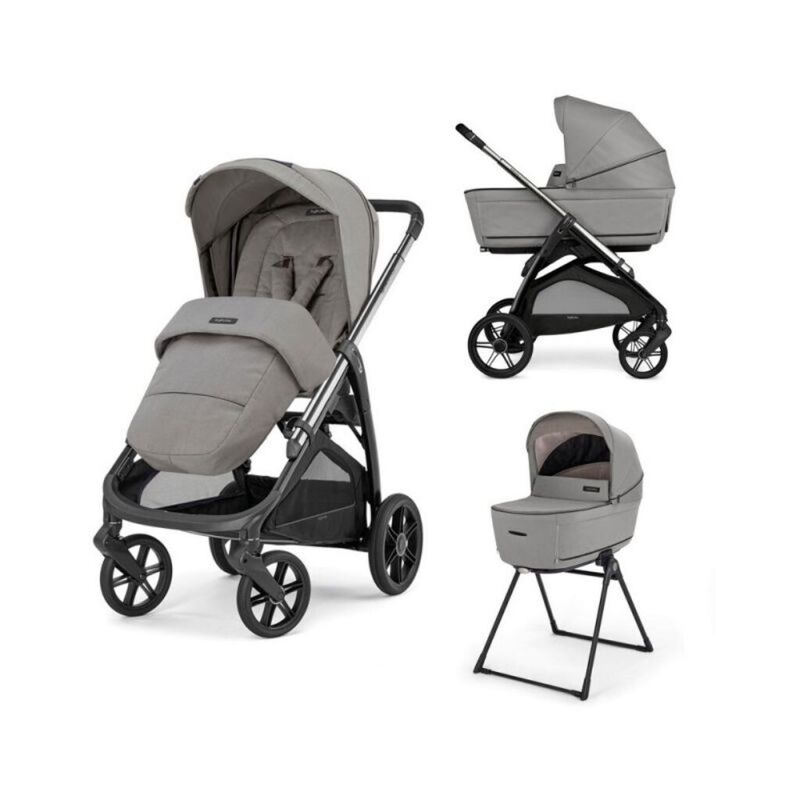 Inglesina Aptica 2025 Quattro SYSTEM QUATTRO APTICA DRW PLATINUM GREY. COCHECITOS-CARRICOCHES PARA BEBE DE EN TRES PIEZAS .