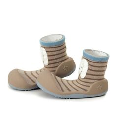 01ATTIPAS BIG EARS RABBIT BEIGE *SUELA BICOLOR* ATTIPAS. ZAPATOS PARA BEBE - CALZADO NIÑO NIÑA ZAPATILLAS . CALZADO 20. 