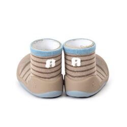 01ATTIPAS BIG EARS RABBIT BEIGE *SUELA BICOLOR* ATTIPAS. ZAPATOS PARA BEBE - CALZADO NIÑO NIÑA ZAPATILLAS . CALZADO 20. 