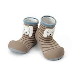 01ATTIPAS BIG EARS RABBIT BEIGE *SUELA BICOLOR* ATTIPAS. ZAPATOS PARA BEBE - CALZADO NIÑO NIÑA ZAPATILLAS . CALZADO 20. 