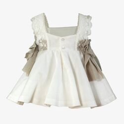 370133V  VESTIDO BEBE  CEREMONIA MIRANDA. ROPA PARA BEBES ,PREMAMA Y COLEGIAL - DE 0 5 AÑOS INFANTIL VERANO NIÑA BAUTIZO