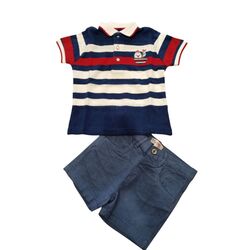 371100P POLO BEBE NIÑO Y 3711053C PANTALON CORTO BEBE MIRANDA. ROPA PARA BEBES ,PREMAMA Y COLEGIAL - DE 0 5 AÑOS INFANTIL VERANO