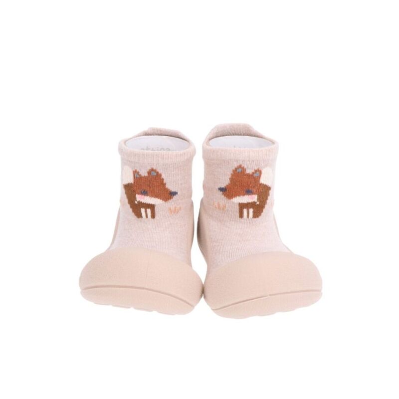 ATTIPAS Woodland Beige Fox. ZAPATOS PARA BEBE - CALZADO NIÑO NIÑA CHANCLAS Y CANGREJERAS ZAPATILLAS DE LONETAS . CALZADO 20. 