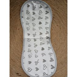 17 TOALLA DE BAÑO GARVEL. PUERICULTURA Y COMPLEMENTOS PARA BEBES - COMIDA BABEROS . Color GRIS . 