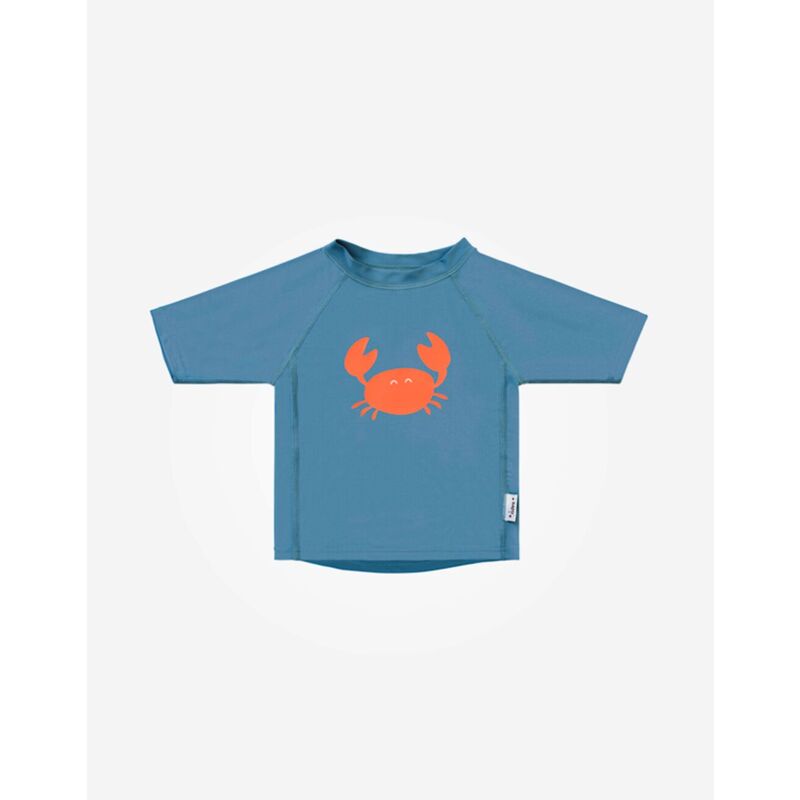 Camiseta cangrejo factor +50UV Saro. ROPA PARA BEBES ,PREMAMA Y COLEGIAL - DE 0 5 AÑOS INFANTIL VERANO NIÑO Conjunto baño NIÑA