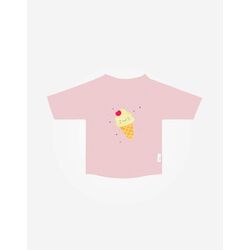 Camiseta solar +50UV helado Rosa Saro. ROPA PARA BEBES ,PREMAMA Y COLEGIAL - DE 0 5 AÑOS INFANTIL VERANO NIÑA Conjuntos baño