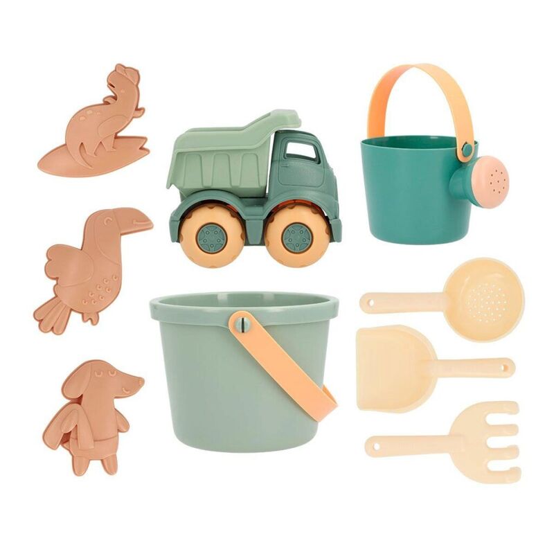 88137 Set de Juguetes de Playa Sea Green TUTETE. JUGUETES PARA BEBE - JUEGOS DE BAÑO BEBES . Color 0. 