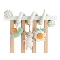 2269 Espiral con sonajeros  Mousie "Spring Cottage"  Saro. JUGUETES PARA BEBE - PELUCHES Y MUÑECOS PRIMEROS . Color 0. 