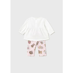 1760 Conjunto leggings 4 piezas Mayoral. ROPA PARA BEBES ,PREMAMA Y COLEGIAL - DE 0 5 AÑOS INFANTIL VERANO NIÑA Conjuntos .