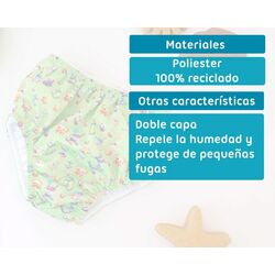 5746  BAÑADOR UPF 50+ VERDE 8-10 KG 12 MESES KIOKIDS. ROPA PARA BEBES ,PREMAMA Y COLEGIAL - DE 0 5 AÑOS INFANTIL VERANO NIÑA