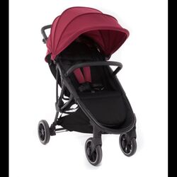 SILLA DE PASEO ALASKA BABY MOSTER. COCHECITOS-CARRICOCHES PARA BEBE SILLAS DE PASEO . Color BURDEOS. 