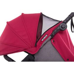 SILLA DE PASEO ALASKA BABY MOSTER. COCHECITOS-CARRICOCHES PARA BEBE SILLAS DE PASEO . Color BURDEOS. 
