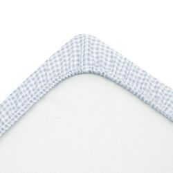 47046 BAJERA MINICUNA PACK 2 UDS. 50x82x10 CM VICHY10 CELESTE CAMBRASS. MOBILIARIO Y DECORACION PARA BEBE - ROPA CUNA MINICUNA