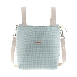 49724 Bolsa talega mini windsort Mint 12x40x 35 cm cambrass. COCHECITOS-CARRICOCHES PARA BEBE SACOS Y TEXTILES BOLSOS ,TALEGAS