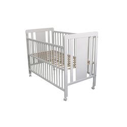 99A1013Cuna Lateral abatible OSITO IKID. MOBILIARIO Y DECORACION PARA BEBE - CUNAS . Color Blanco. 