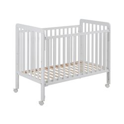 Cuna lateral abatible BARI blanca  de Ikid. MOBILIARIO Y DECORACION PARA BEBE - CUNAS . Color Blanco. 