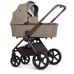 COCHE BEBE DUO Venicci Upline 2. COCHECITOS-CARRICOCHES PARA BEBE DE DOS PIEZAS . Color TAUPE. 