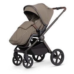 COCHE BEBE DUO Venicci Upline 2. COCHECITOS-CARRICOCHES PARA BEBE DE DOS PIEZAS . Color TAUPE. 