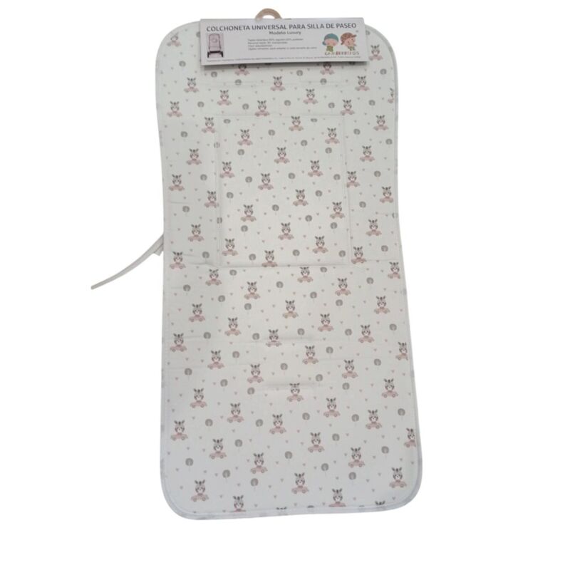 10995 COLCHONETA UNIVERSAL MULTICOLOR GAMBERRITOS. COCHECITOS-CARRICOCHES PARA BEBE SACOS Y TEXTILES COLCHONETAS SILLAS DE PASEO