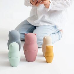 33261 Matrioskas didácticas Saro. JUGUETES PARA BEBE - APILABLES Y ENCAJABLES PRIMEROS . Color 0. 